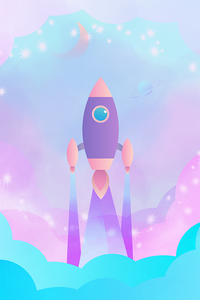 Blast Off illustration illustrator vector vector art vector artwork vector illustration