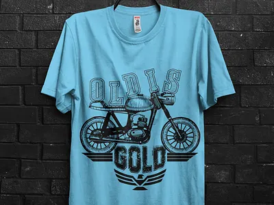 old is gold bike t shirt apperal bike t shirt brand custom t shirt desing desing free mockups funny graphic design graphic t shirt motorbike motorcycle motorsport shirts t shirt print t shirts texture tshirt tshirt design typography vintage
