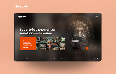 Poverty interface minimalismus ui user interface ux web website