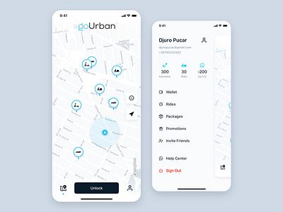 goUrban design layout map ui ux