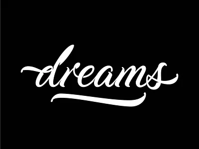 Script dreams ! brand identity branding brushlettering customlogo design icon lettering lettering art lettering artist logo logodesign logotype script sketch typelogo typetopia vector