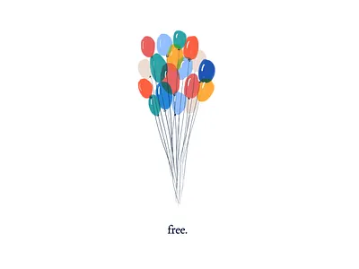 free adobexd art balloon color dailyui design drawing dribble free freedom illustration ui uidesign uiux uiux design uiuxdesign ux uxdesign
