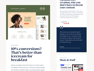 Getting the news out design email email design green layout marketing newsletter typography ui