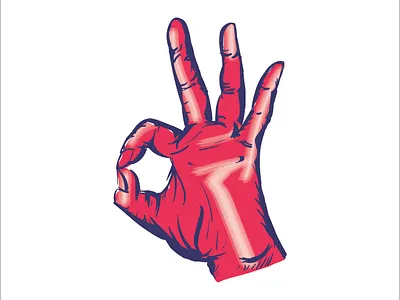 3 3 hand ok okay three