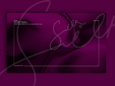 Silk poster modern design modern poster poster purple silk