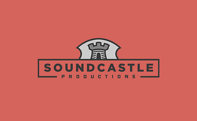 Soundcastle Productions branding castle design graphic design icon logo design logo designer recording studio studio