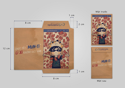 Lì xì MPC 2018 - Boy illustration package package design packagedesign packaging