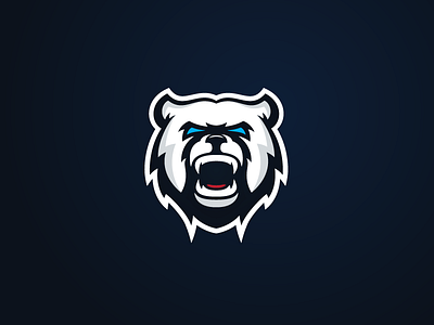 Polar Bear Mascot animal bear branding design esport illustration illustrator logo sports branding sports logo vector