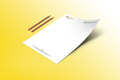 Goldstar Letterhead Design branding identity letterhead design letterhead logo stationery