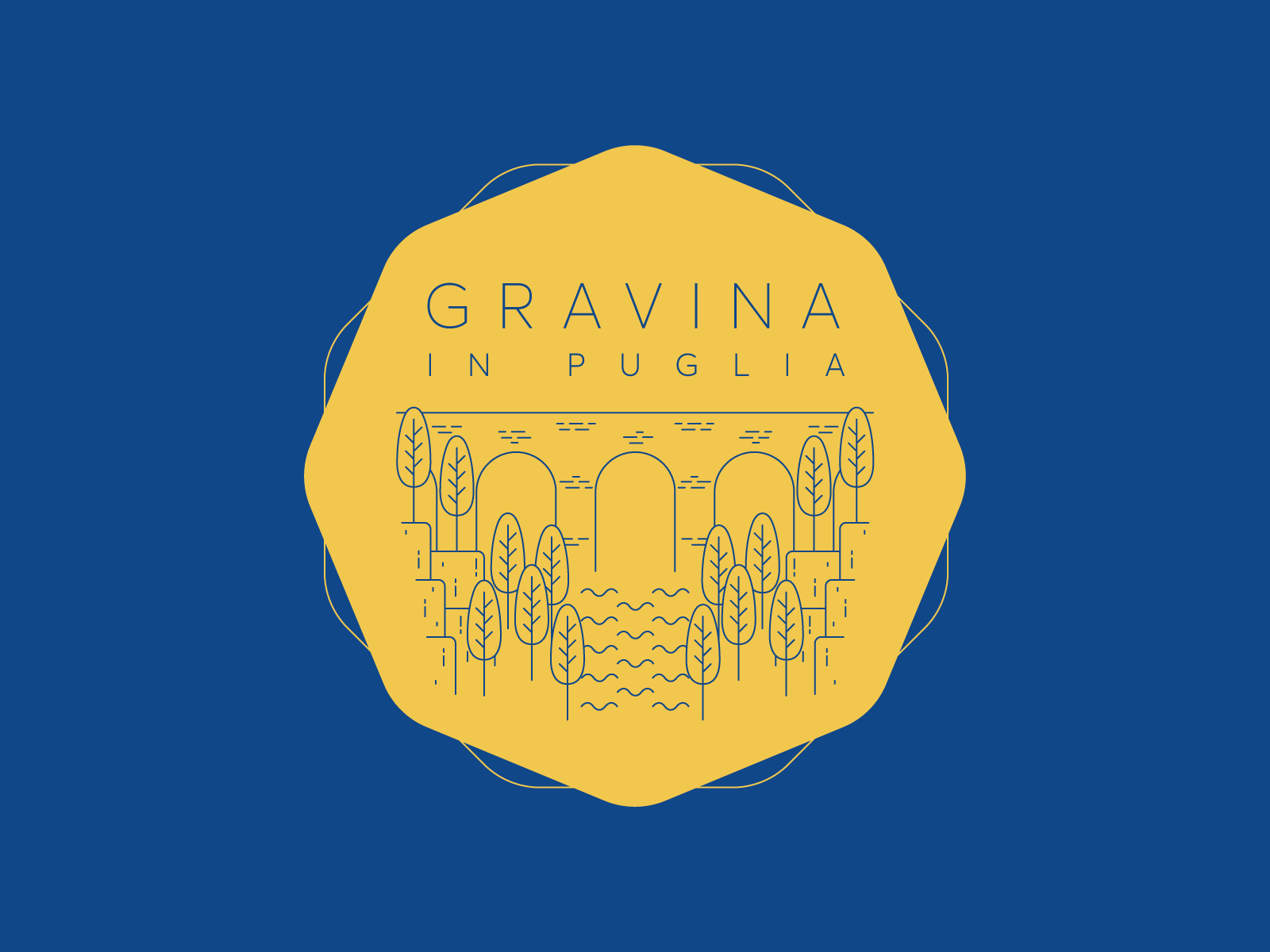 Example of Gravina in Puglia Sticker