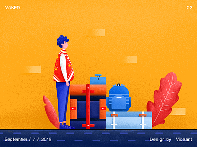 School is beginning design 插图 设计