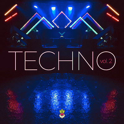 Techno vol.2 album art album artwork albumart albumartwork albumcover albumcoverart albumdesign christoms djmixdesign freshtables