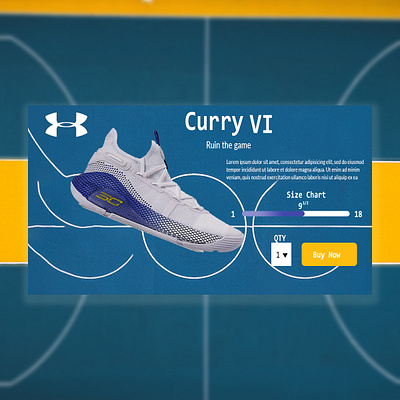 Curry 6 design graphicdesign sneakers ux uxdesign web web design webdesign webdesigns