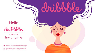 dribbble hello dribble