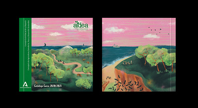 Aldea cover design design editorial graphic design illustration