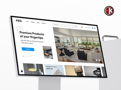 E Commerce for Home Website UI/UX adobe xd design ui ux