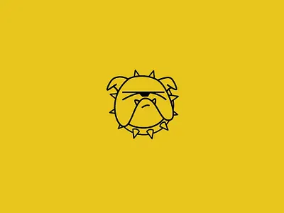 Guardian black branding clean cute funny line lineart logo mascot yellow