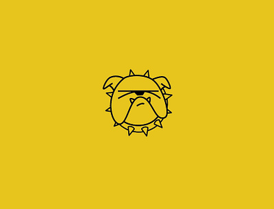 Guardian black branding clean cute funny line lineart logo mascot yellow