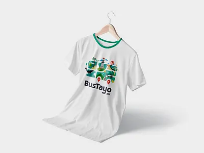 BusTayo Shirt Design design flat illustration philippines places shirt vector
