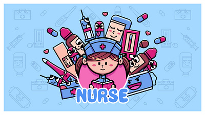 NURSE illustration 插画