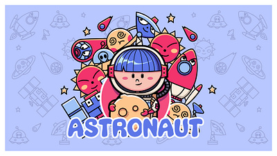 ASTRONAUT illustration 插画