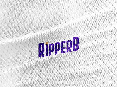 RipperB Twitch Logo adobe illustrator adobe photoshop brand brand identity branding clothes design gaming gaminglogo identity illustration logo logotype mockup ripperb ripperb twitch twitch logo twitch.tv typogaphy typographic