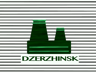 DZERZHINSK adobeaftereffects animation challenge creative design factory gif illustration logo loop animation looped motion motion design motion graphic motion graphics ui