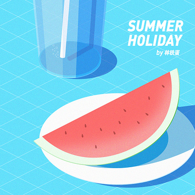 Summer Holiday illustration