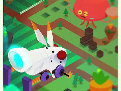 Jumping Flash fun times awesometimes design digital art fanart illustration vectorart