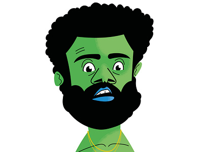 Childish actor america childish childish gambino community design donald glover film gambino hip hop illustration illustrator lyrics music quick rap rnb sketch this is america vector