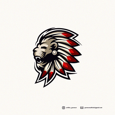lion animation branding coreldraw design design art ilustration ilustrator logo sketch vector