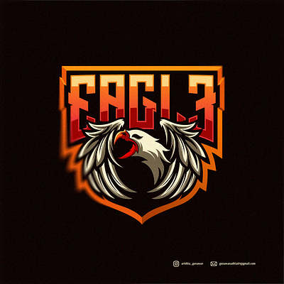 eagle animation branding coreldraw design design art ilustration ilustrator logo sketch vector