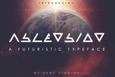 ASCENSION - A Futuristic Typeface astronomy design digital drawing font font awesome font design font family fonts futuristic futuristic ui game space symbols symbolset triangle type design typedesign typeface universe