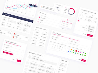 Zak Dashboard — UI Components components dashboard design design system interface management management system managing platform product product design symbol ui ux