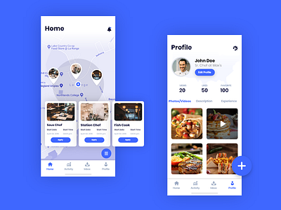 The Restaurant Mobile App mobile app design typogaphy ui design ux design