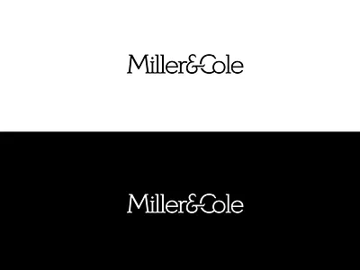 Miller & Cole - WIP ampersand cole home goods homegoods logo logotype miller wordmark