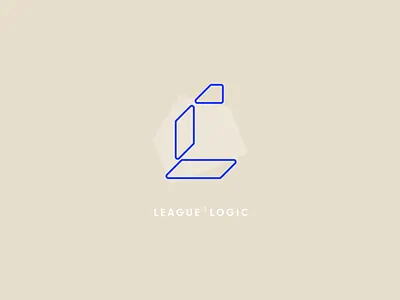 League3Logic brand concept athlete branding business clean logo minimal