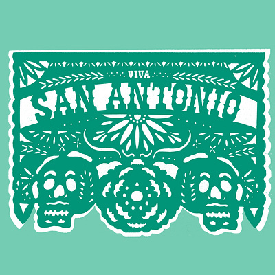 VIVA SAN ANTONIO design editorial illustration handlettering illustration san anotnio sticker sticker design typography weekly challenge