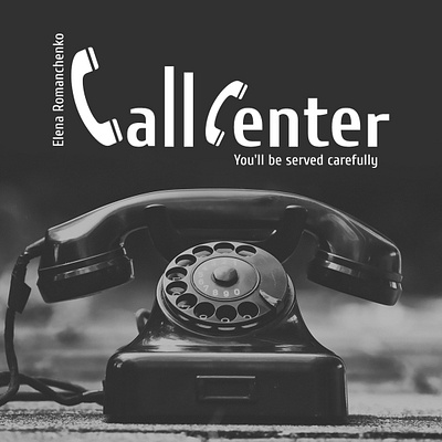 Logo Call Center Romanchenko adobe illustrator adobe photoshop logo logo creation logodesign logotype vector