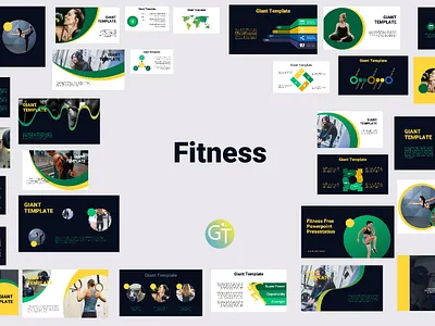 Fitness Free Powerpoint Template dark free powerpoint template morph animation powerpoint powerpoint design powerpoint presentation powerpoint template ppt template presentation