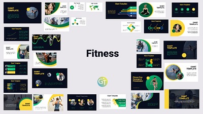 Fitness Free Powerpoint Template dark free powerpoint template morph animation powerpoint powerpoint design powerpoint presentation powerpoint template ppt template presentation