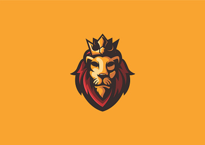 The Lion King brandidentity branding cartoon design esport esports graphicdesign king lion lion head lion king lion logo logo mascot vector