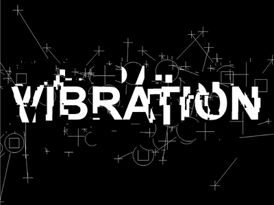 Vibration animation blackandwhite codeart experience design experimental generative generative art generativedesign glitchart graphic design graphicdesign inspiration interaction interactive interactive design kinetictypography motiongraphics procedural