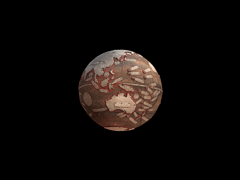 Tunley braille globe photogrammetry prototype braille digitisation globe map photogrammetry