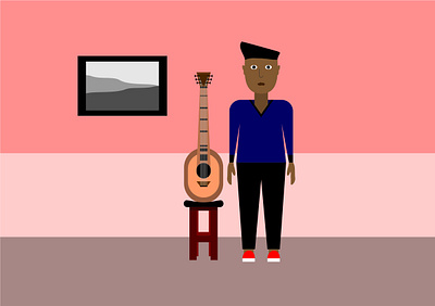 shortAni 1 design flat illustration minimal vector