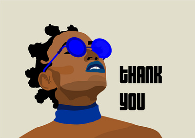 Looks design flat illustration vector