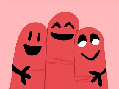 shortAni 2 design flat illustration minimal vector