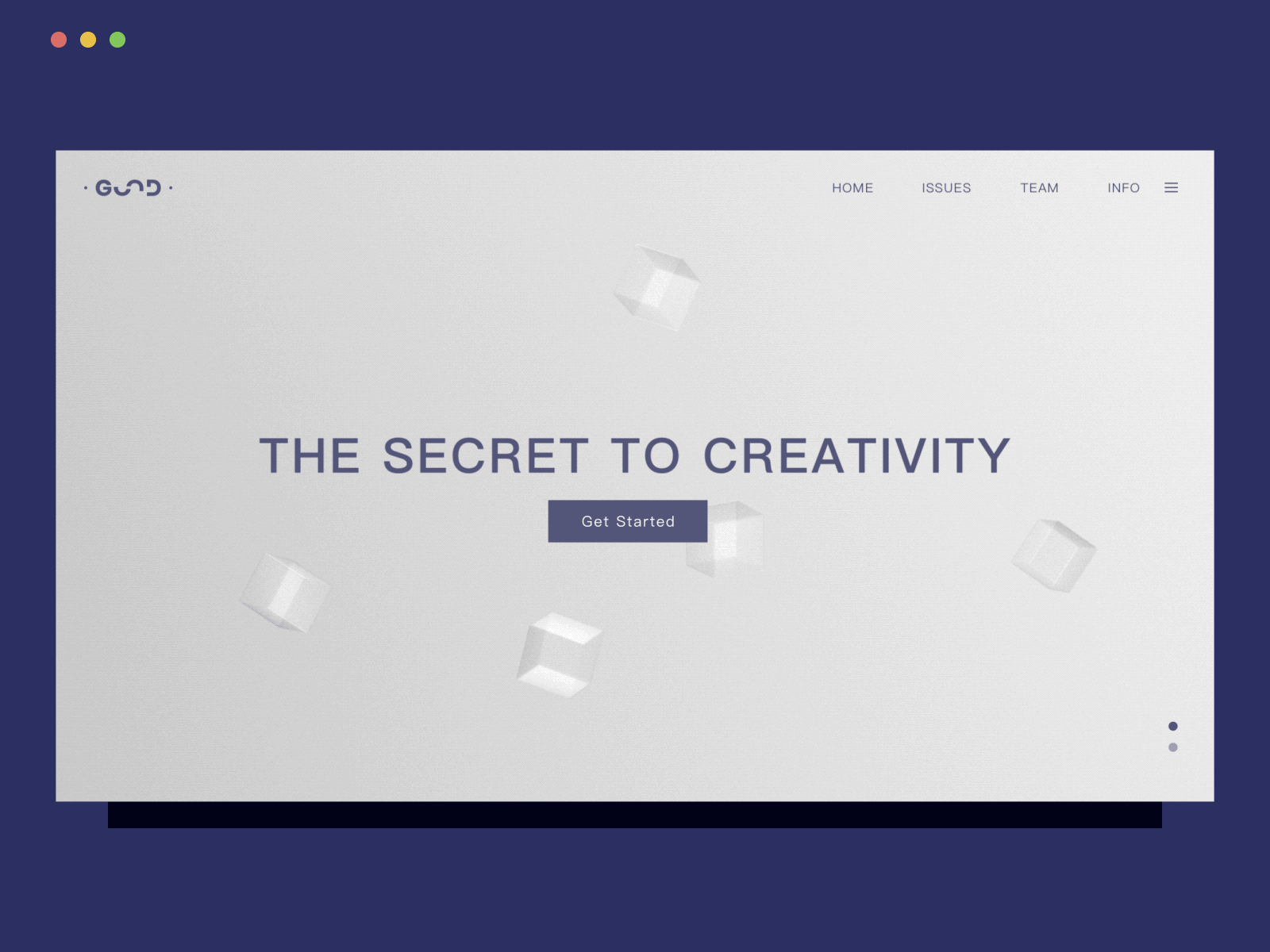 Landing page🔹 3d animation branding cinema4d clean design landing page typography ui ui ux web website