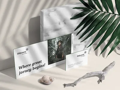 Odyssey - Branding Mockup Kit brand branding branding mockup business card download envelope floral free letterhead mockup mockup psd mockupcloud psd template