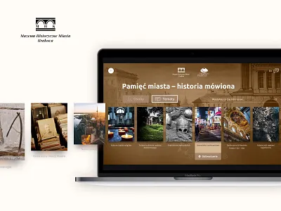 Krakow Museum history interface museum ui ux